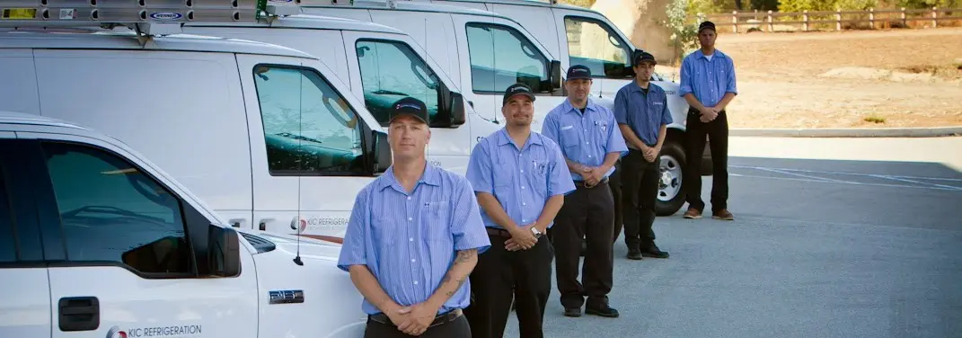 KIC Refrigeration crew ready for Mini Split Repair jobs across Solvang